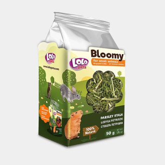 LoLo Pets Bloomy Small Animals Parsley Stalk Лакомства для грызунов и кроликов Стебель петрушки