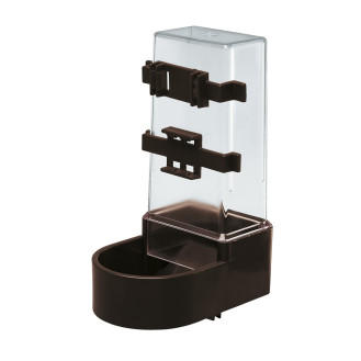 Ferplast FPI 4518 Диспенсер для воды и корма для канареек и волнистых попугаев (Brown 150 мл)