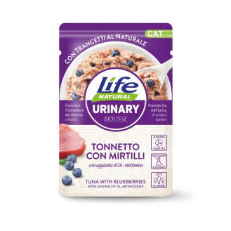Life Cat Natural Urinary Tuna & Blueberries Влажный корм для здоровья мочевыводящей системы котов Тунец с Черникой