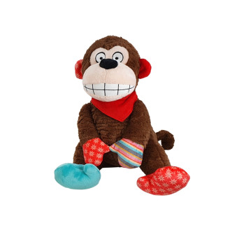 Nobby Plush Мягкая игрушка для активных собак Трескучая Обезьянка