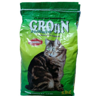 GROnN Мелкий наполнитель 0,8-1,5 мм с ароматом лаванды для кошачьего туалета