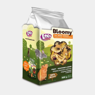 LoLo Pets Bloomy Small Animals Fruit-Vegetable Larder Ласощі для гризунів та кроликів Кладова овочів та фруктів