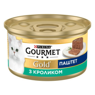 Gourmet Gold Pate Rabbit Консерва для котів Паштет з кроликом
