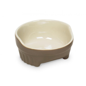 Nobby Style Керамическая фигурная миска для собак Стиль (Brown 450 мл)
