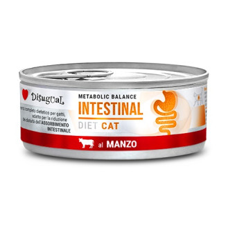 Disugual Metabolic Balance Diet Cat Intestinal Beef Вологий лікувальний корм для котів при розладах травлення Паштет з Яловичини