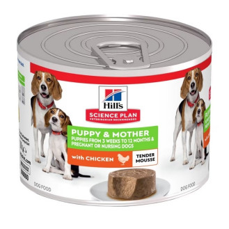 Hill's Science Plan Puppy & Mother Chicken Мусс с курицей для щенков и беременных или кормящих собак