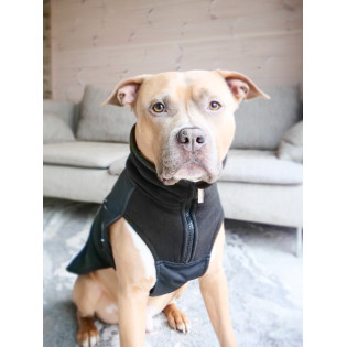BullyBillows Dog Coat With Zip Водонепроницаемое утепленное пальто для собак со светоотражающими полосками
