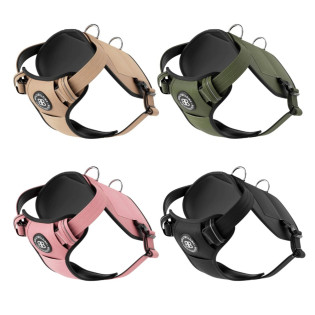 BullyBillows Weight & Fitness Premium Harness Тренувальна шлея для собак з кишенями для обважнювачів