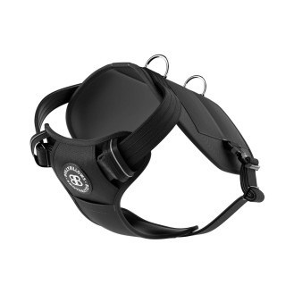 BullyBillows Weight & Fitness Premium Harness Тренировочная шлея для собак с карманами для утяжелителей (Black C (L))
