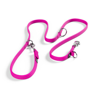 BullyBillows Training Double Ended Lead Многофункциональный поводок-перестежка для собак (Magenta 2 m)