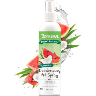 TropiClean Deodorizing Pet Spray Watermelon Дезодорирующий спрей с ароматом арбуза для собак и котов