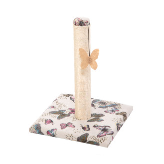 Imac Calipso Когтеточка-столбик для кота с игрушкой-бабочкой