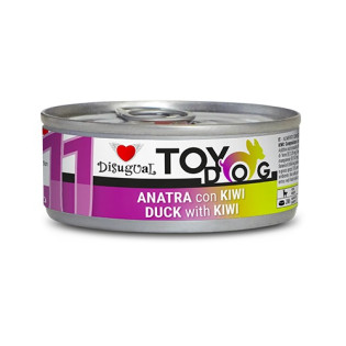 Disugual TOYDog MonoProtein 92% Duck & Kiwi Беззернова консерва для собак маленьких порід Паштет з Качки та Ківі