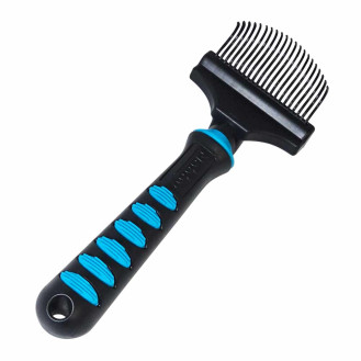 Nobby Comfort Line Detangler Rotating Sensitive Гребешок с пластиковыми зубцами для животных с проблемной кожей