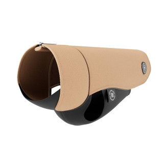 BullyBillows Dog Fleece With Zip Эргономичное гипоалергенное пальто для собак со светоотражающими полосками (Beige XS)