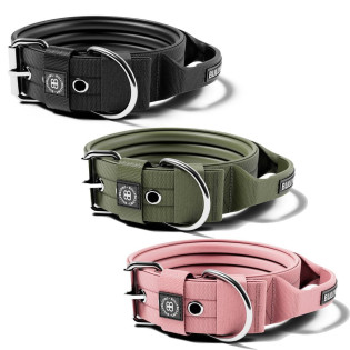 BullyBillows Pin Collar Handle 5 cm Тактический широкий ошейник с подкладкой для собак с чувствительной кожей