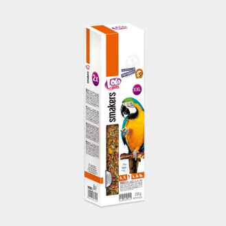 LoLo Pets Smakers Parrot XXL Pistachios Ласощі для великих папуг Вітамінізовані палички з фісташками