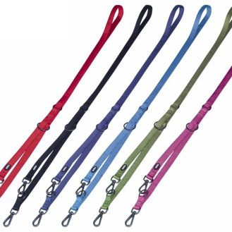 Nobby Classic Comfort 3m 3 in 1 Leash Міцний довгий повідець-перестібка з посиленим карабіном для собак