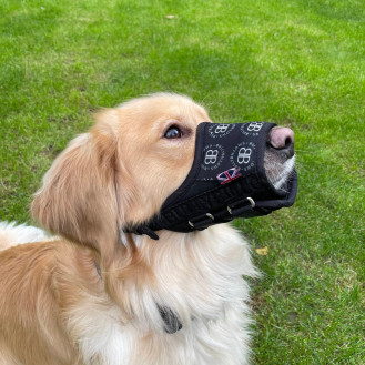 BullyBillows Fabric Safety-Emergency Muzzle Регульований тканинний ветеринарний намордник для собак