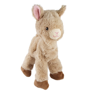 Nobby Plush & Rope Alpaca М'яка іграшка для собак Плюшева Альпака з внутрішньою мотузкою