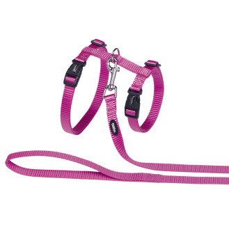 Nobby Big Cat Harness Classic Анатомическая шлея-восьмерка с поводком для больших кошек