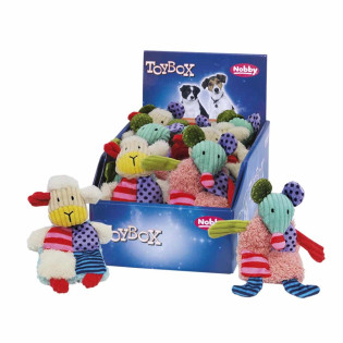 Nobby Plush Sheep & Mouse М'яка іграшка для собак ToyBox Плюшеві Вівця та Миша з піщалкою Nobby Plush Sheep & Mouse М'яка іграшка для собак ToyBox Плюшеві Вівця та Миша з піщалкою
