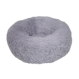 Nobby Esla Меховой лежак Пончик для собак и котов (LGrey S)