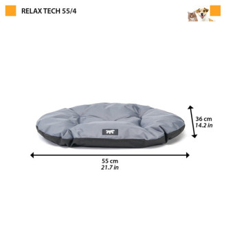 Ferplast Relax Tech Водонепроницаемая двухсторонняя лежанка-подушка под лежаки Siesta Deluxe и Dandy для собак и котов (55/4)