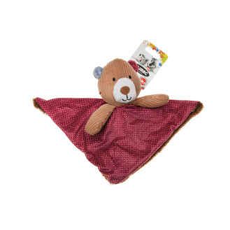 Imac Puppy Plush Mat Bear М'яка іграшка для цуценят Плюшевий Ведмідь-килимок з пищалкою