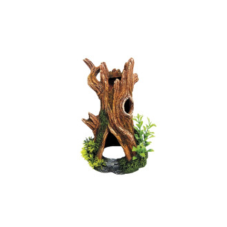 Nobby Aqua Ornaments Tree Trunk Декор для акваріума Стовбур дерева з дуплом