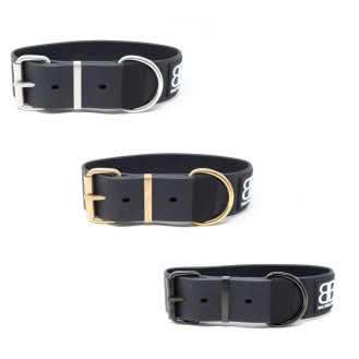 BullyBillows Billowthane Pin Collar 5 cm Водонепроницаемый широкий классический ошейник для собак с чувствительной кожей