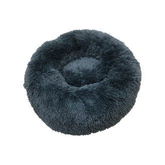 Nobby Esla Меховой лежак Пончик для собак и котов (DGrey XL)