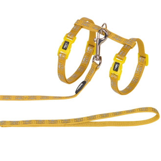 Nobby Cat Harness Face Анатомічна шлея з повідцем для кішок Котяча мордочка