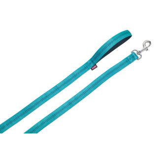 Nobby Soft Grip 120 Leash Нейлоновый поводок с мягкой подкладкой для собак с чувствительной кожей (Turquoise XS)