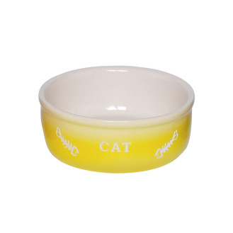 Nobby Gradient Керамическая миска для котов Градиент (Yellow)