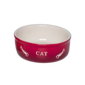 Nobby Gradient Керамическая миска для котов Градиент (Red)