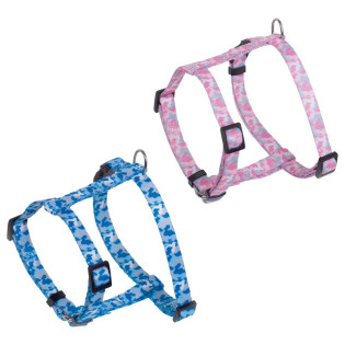 Nobby Camouflage H-shaped Harness Анатомічная м'яка шлейка для цуценят та маленьких собак Nobby Camouflage H-shaped Harness Анатомічная м'яка шлейка для цуценят та маленьких собак