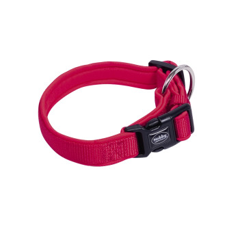 Nobby Classic Preno Collar Нейлоновый ошейник для собак с фастексом и мехозащитной подкладкой (Red L-XL)