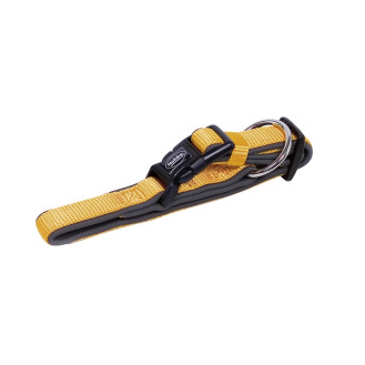 Nobby Classic Preno Collar Нейлоновый ошейник для собак с фастексом и мехозащитной подкладкой (Gold S-M)