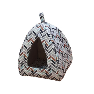 Nobby Tonis House Антискользящий лежак-домик со съемным ковриком для собак и котов