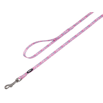 Nobby Camouflage Leash Нейлоновый мягкий поводок для щенков и маленьких собак  (Pink)