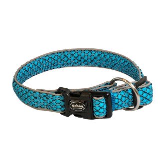 Nobby Mesh Air Collar Светоотражающий воздухопроницаемый ошейник для собак (LBlue XS-S)