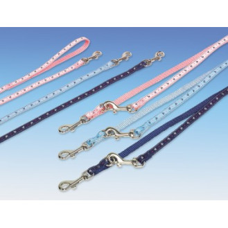 Nobby Anker Leash Нейлоновый классический поводок для щенков и маленьких собак (LBlue)