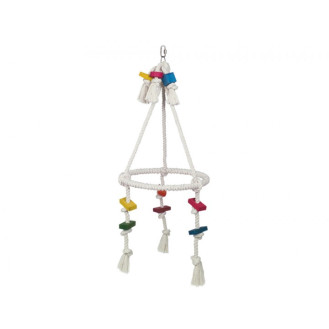 Nobby Big Parrot Toy Climbing Игрушка для больших попугаев Пирамида с подвесками