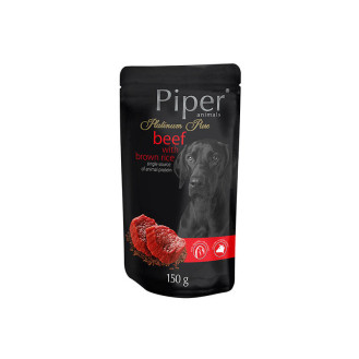 Dolina Noteci Piper Platinum Pure Beef & Brown Rice Безглютеновий вологий корм для собак з Яловичиною та Коричневим Рисом