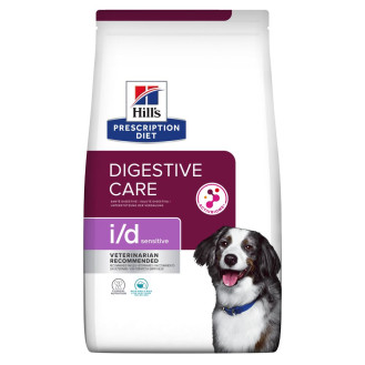 Hill's Prescription Diet i/d Digestive Care Sensitive Сухой лечебный корм с яйцом и рисом для собак при острых расстройствах пищеварения