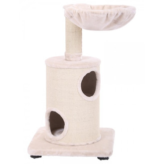 Nobby Genia Когтеточка-лазалка с двухэтажным домиком и гамаком для кошек (Creme)