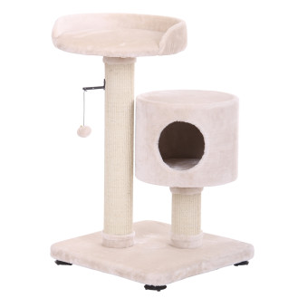 Nobby Nona Когтеточка с домиком, лежаком и игрушкой для кошек