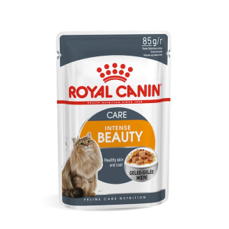 Royal Canin Intense Beauty Jelly Вологий корм у желе для підтримки здоров'я шкіри та краси шерсті дорослих кішок