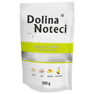 Dolina Noteci Premium Adult Goose & Potatoes Безглютеновий вологий корм для собак з Гусаком та Картоплею